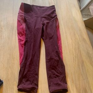 Lulu Lemon Yoga Tights 3/4 Length